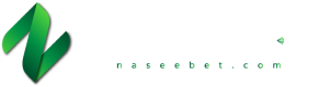 The official logo of Naseebet Casino featuring a green stylized 'N' above the brand name 'Naseebet' with the website URL below.